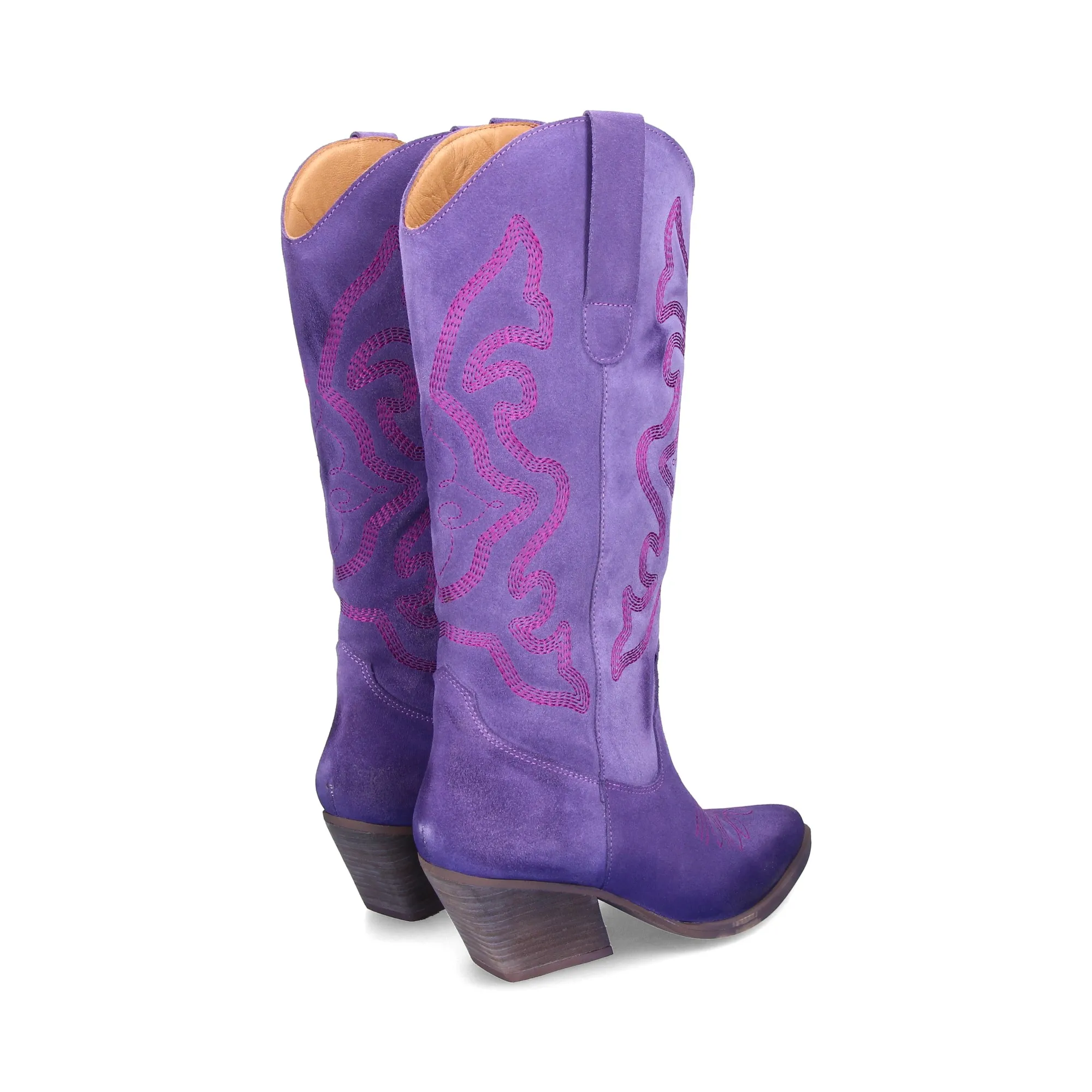 EXE Botas con tacón de Mujer MORADO
