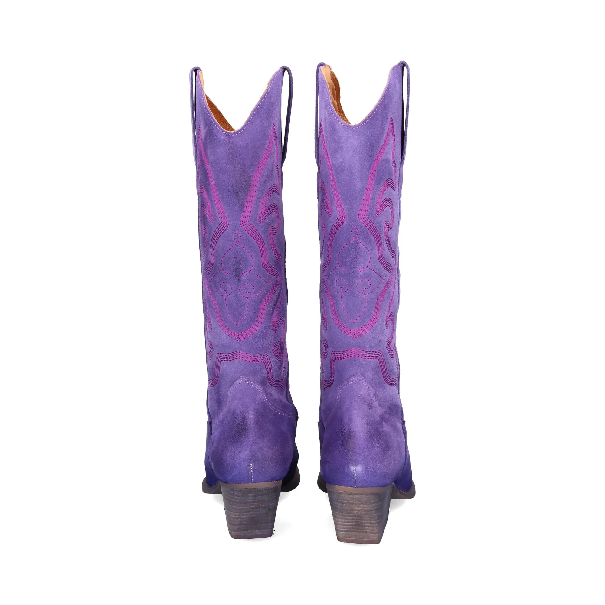 EXE Botas con tacón de Mujer MORADO
