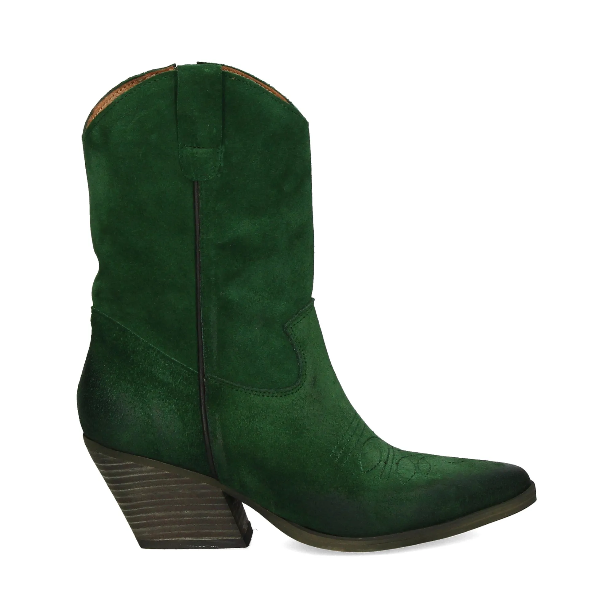 EXE Botas con tacón de Mujer VERDE