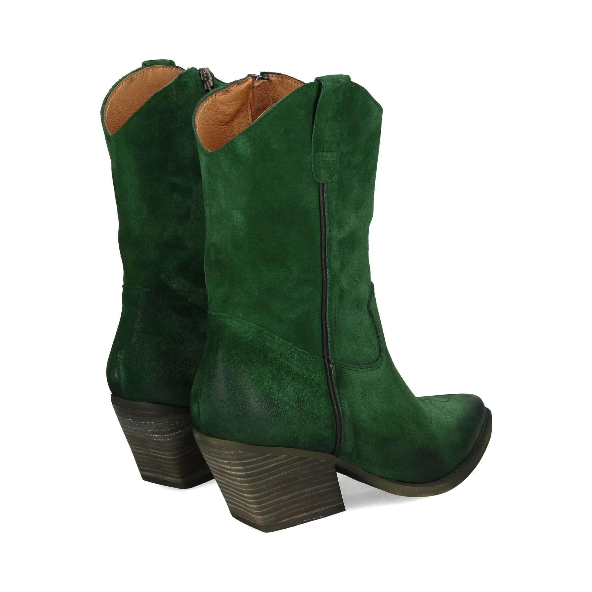 EXE Botas con tacón de Mujer VERDE