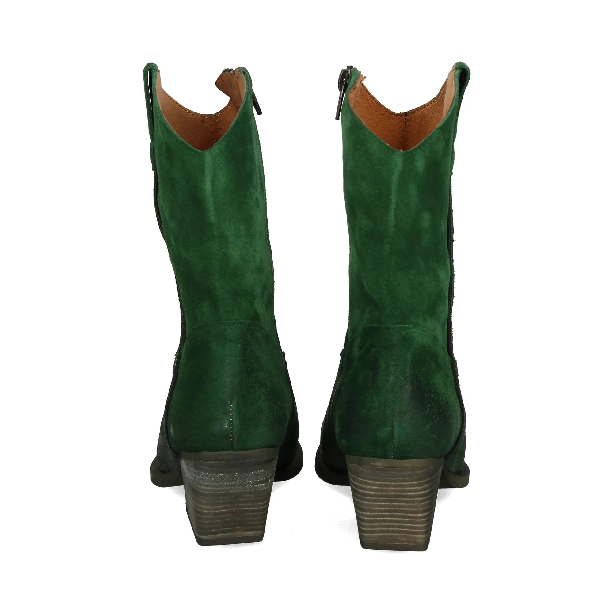 EXE Botas con tacón de Mujer VERDE