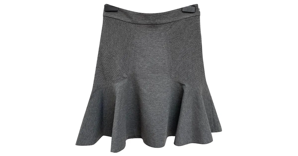 Falda Diane Von Furstenberg Gris 