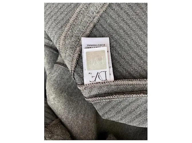 Falda Diane Von Furstenberg Gris 
