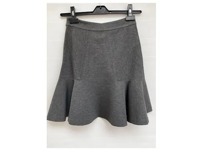 Falda Diane Von Furstenberg Gris 