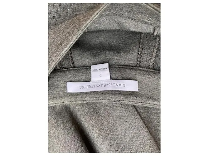 Falda Diane Von Furstenberg Gris 