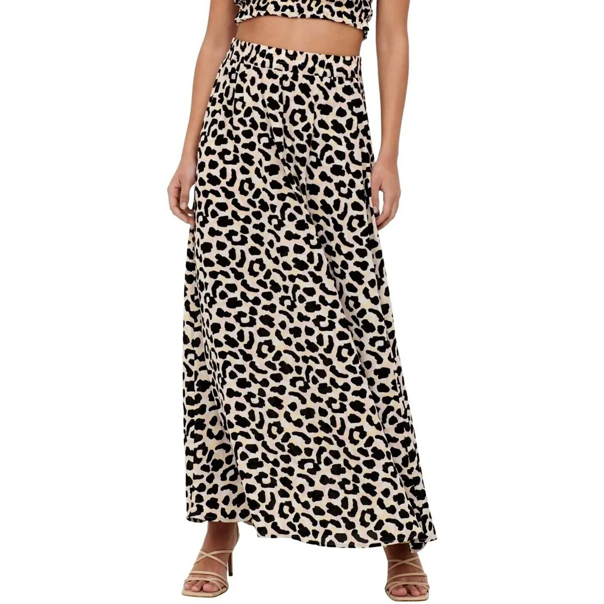 FALDA LARGA ESTAMPADA MUJER  CLARA 15292282