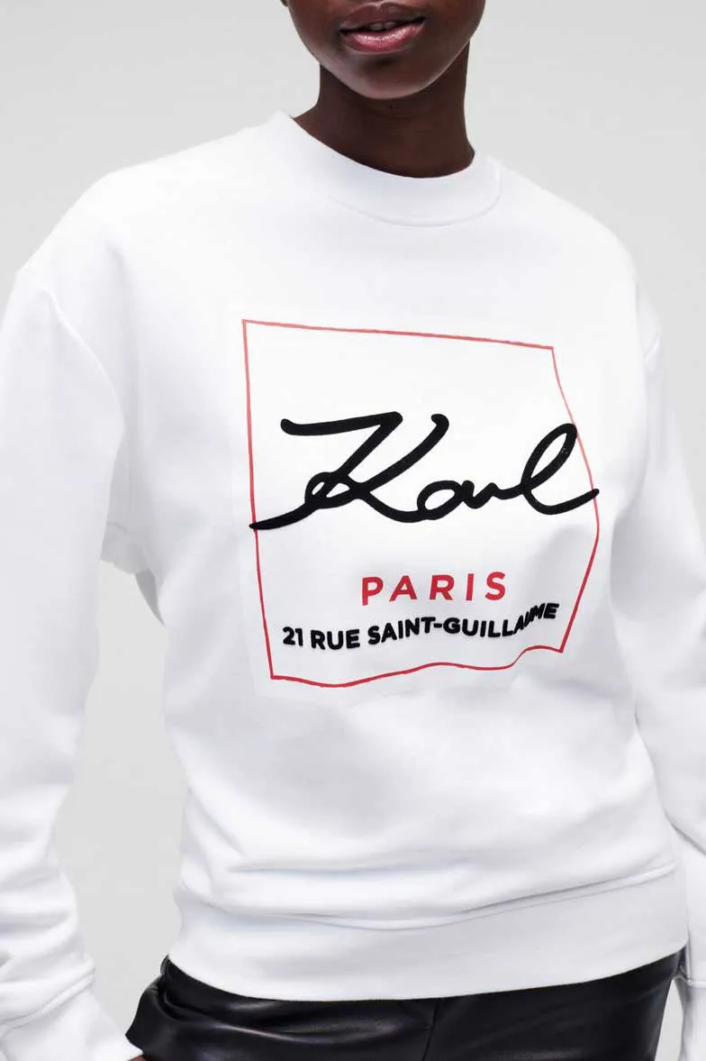 Felpa para mujer de Karl Lagerfeld – 216W1890