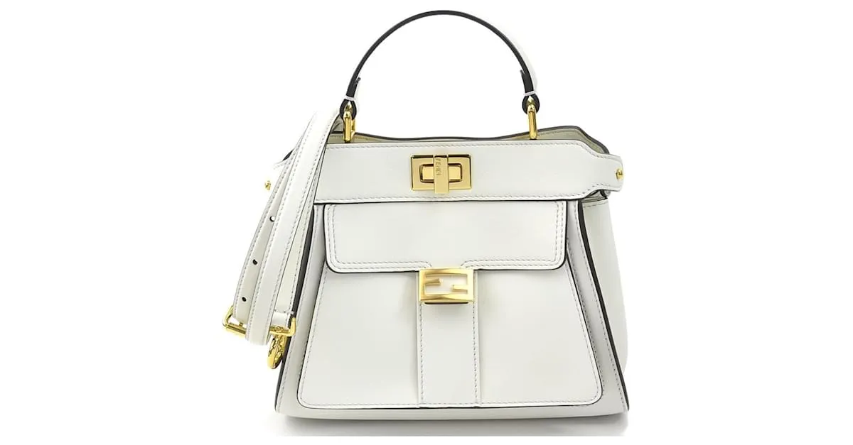 Fendi Peekaboo Blanco 