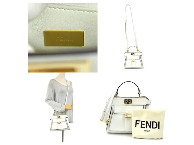 Fendi Peekaboo Blanco 