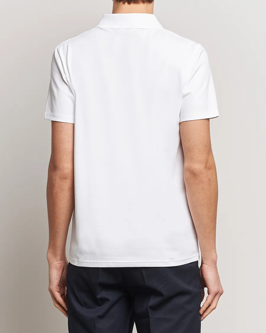 Filippa K Soft Lycra Polo Tee White
