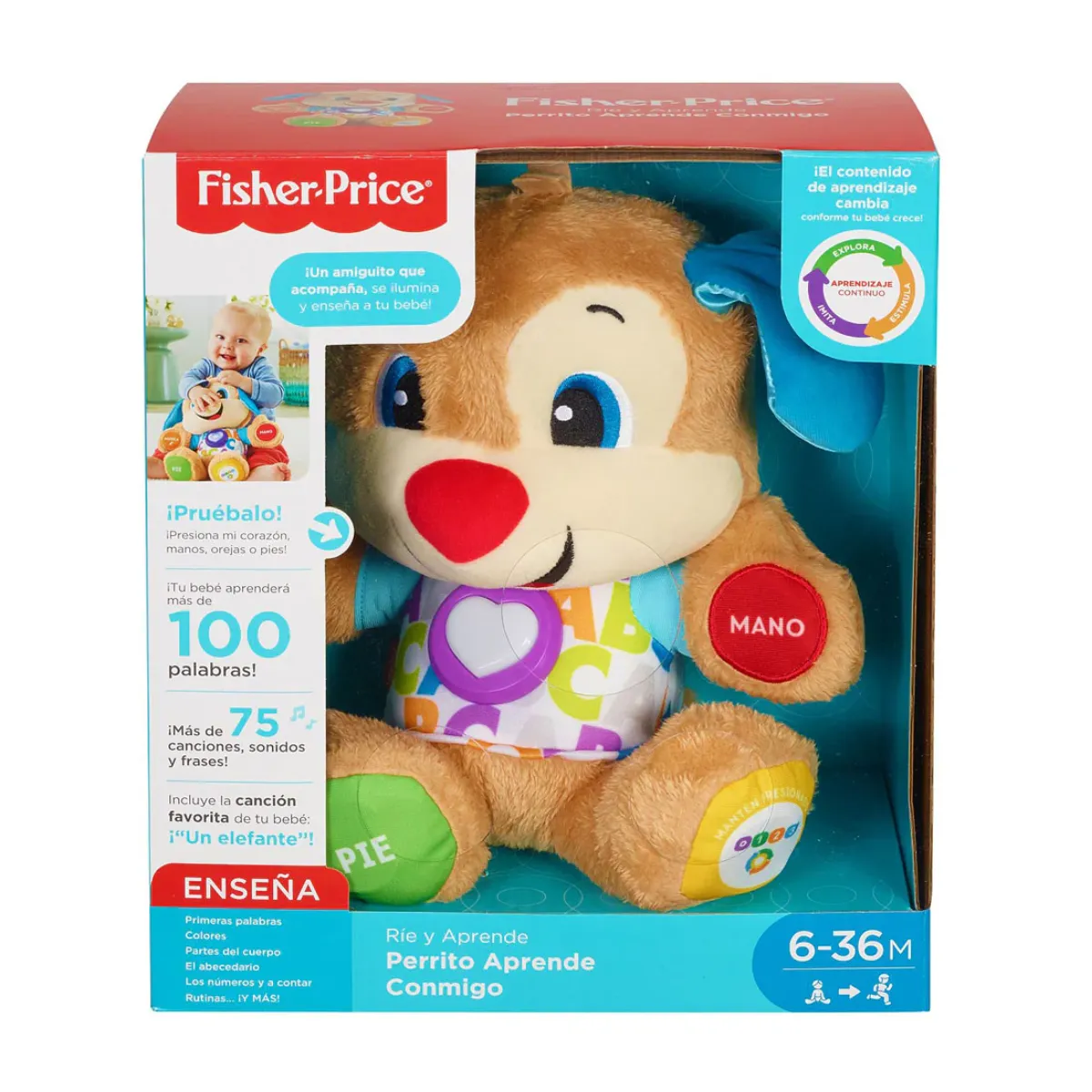 FISHERPRICE PERRITO APRENDE CONMIGO