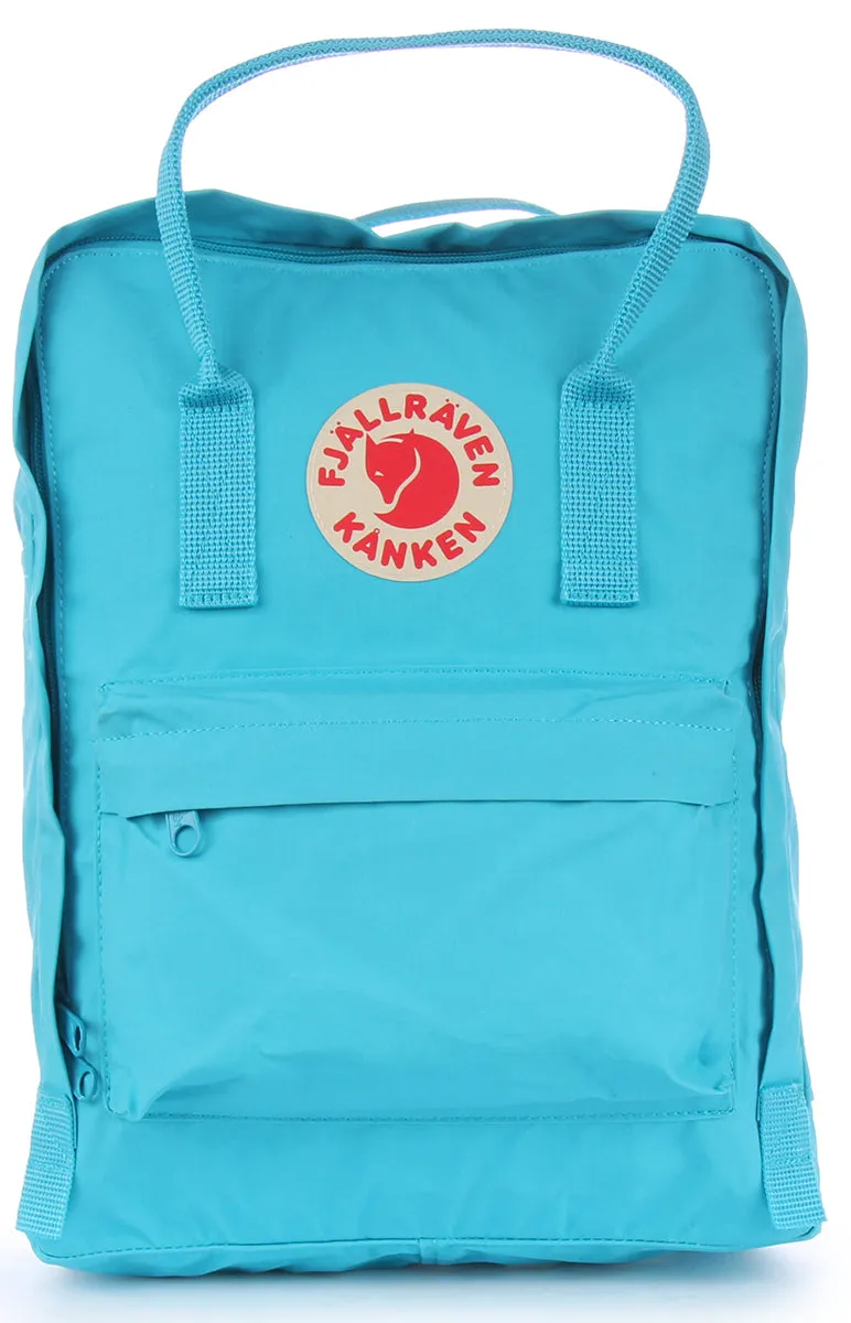 Fjallraven Kanken 23510 Mochila clásica de vinylon para en turquesa