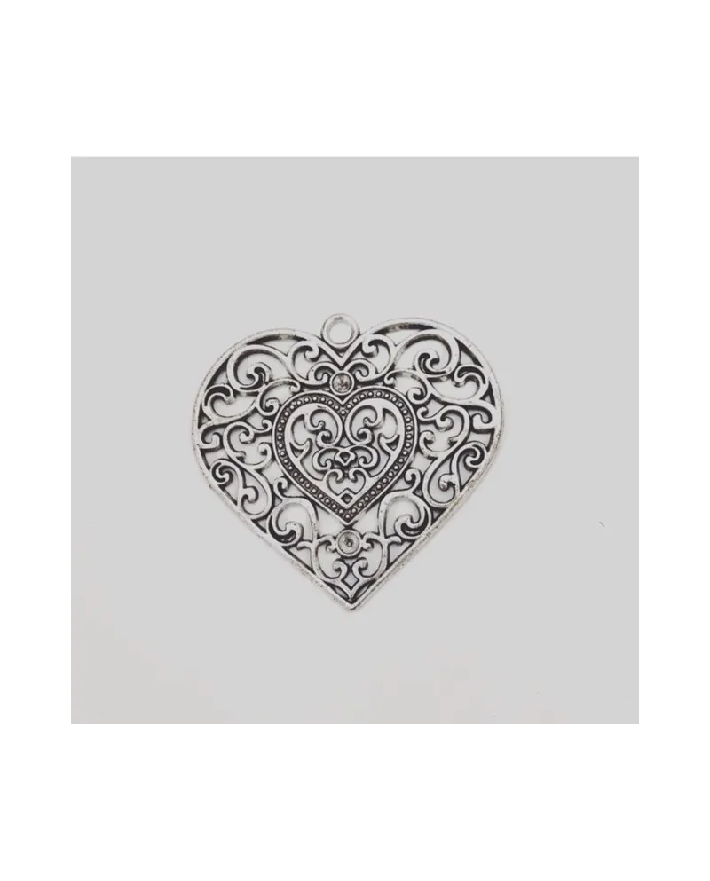 Fornitura corazón metal