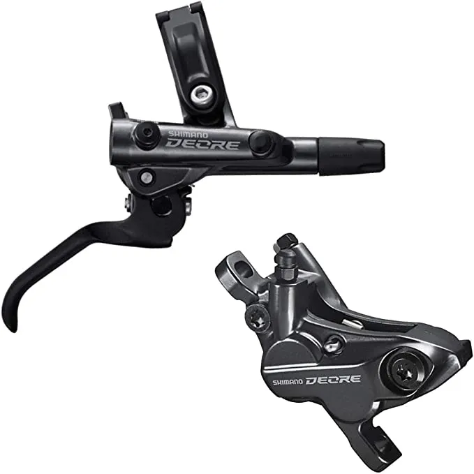 FRENO HIDRAULICO SHIMANO BRM6120 4 PISTONES TRASERO CBALATAS MET?LICAS
