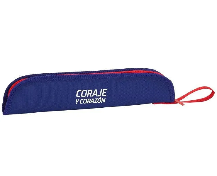 Funda portaflauta escolar Atlético de Madrid Coraje y Corazón