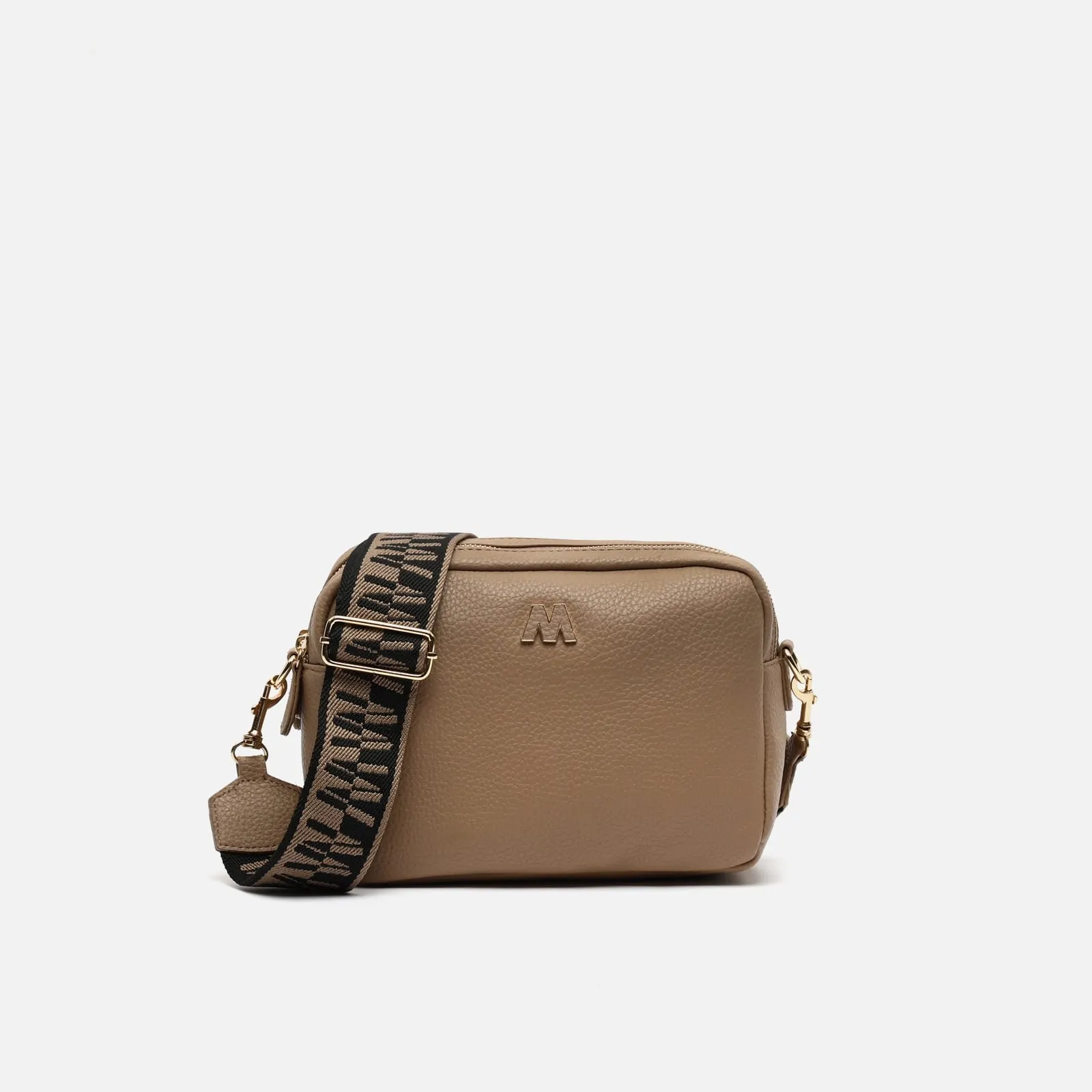 Galen bolso bandolera con doble cremallera