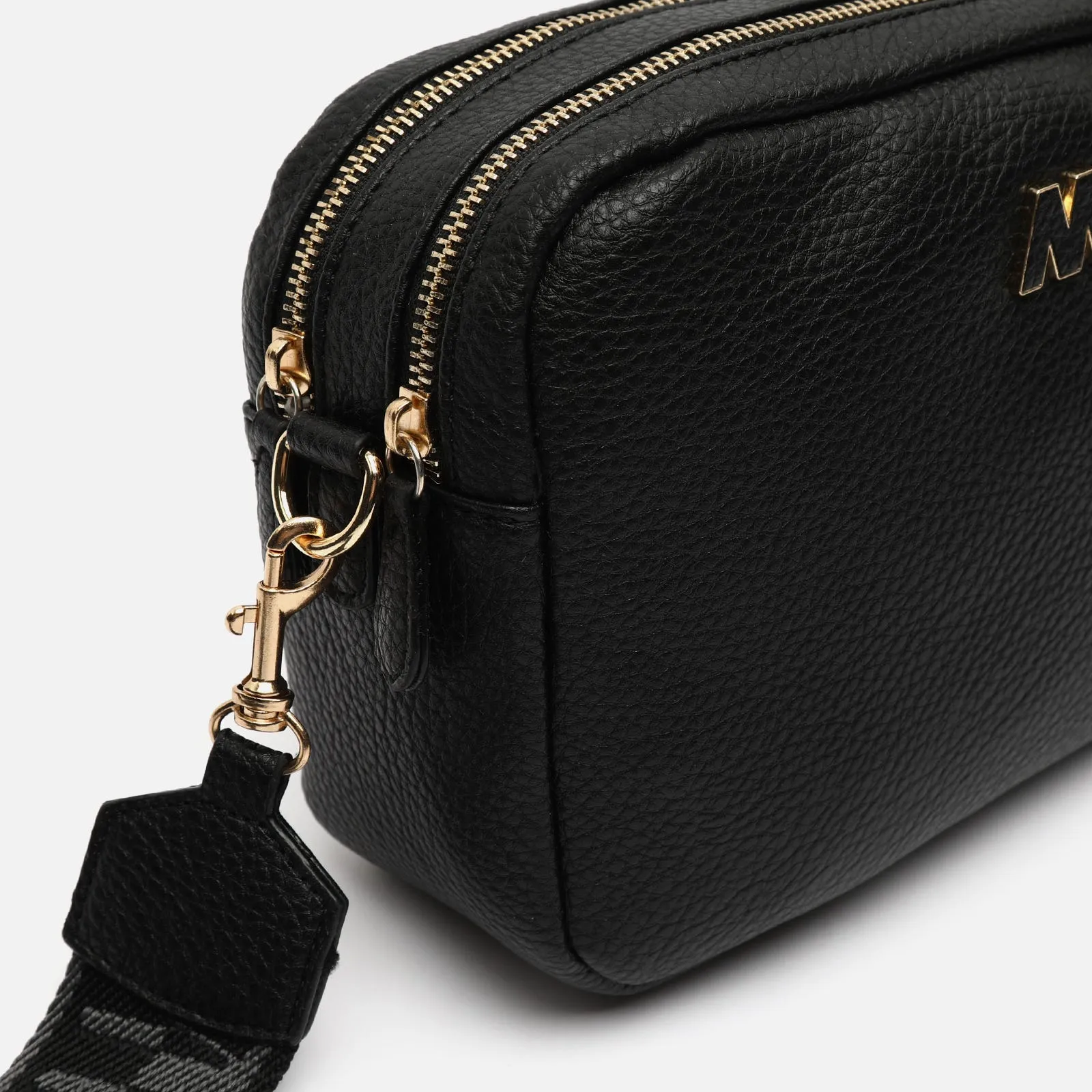Galen bolso bandolera con doble cremallera