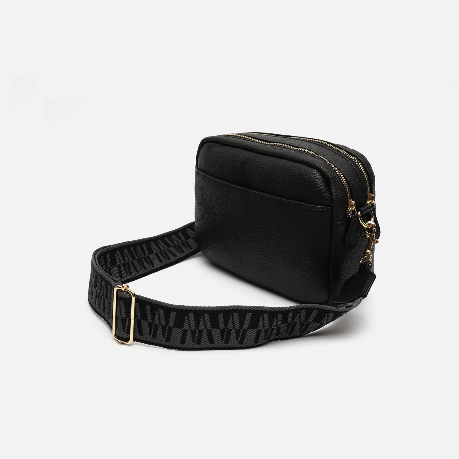 Galen bolso bandolera con doble cremallera