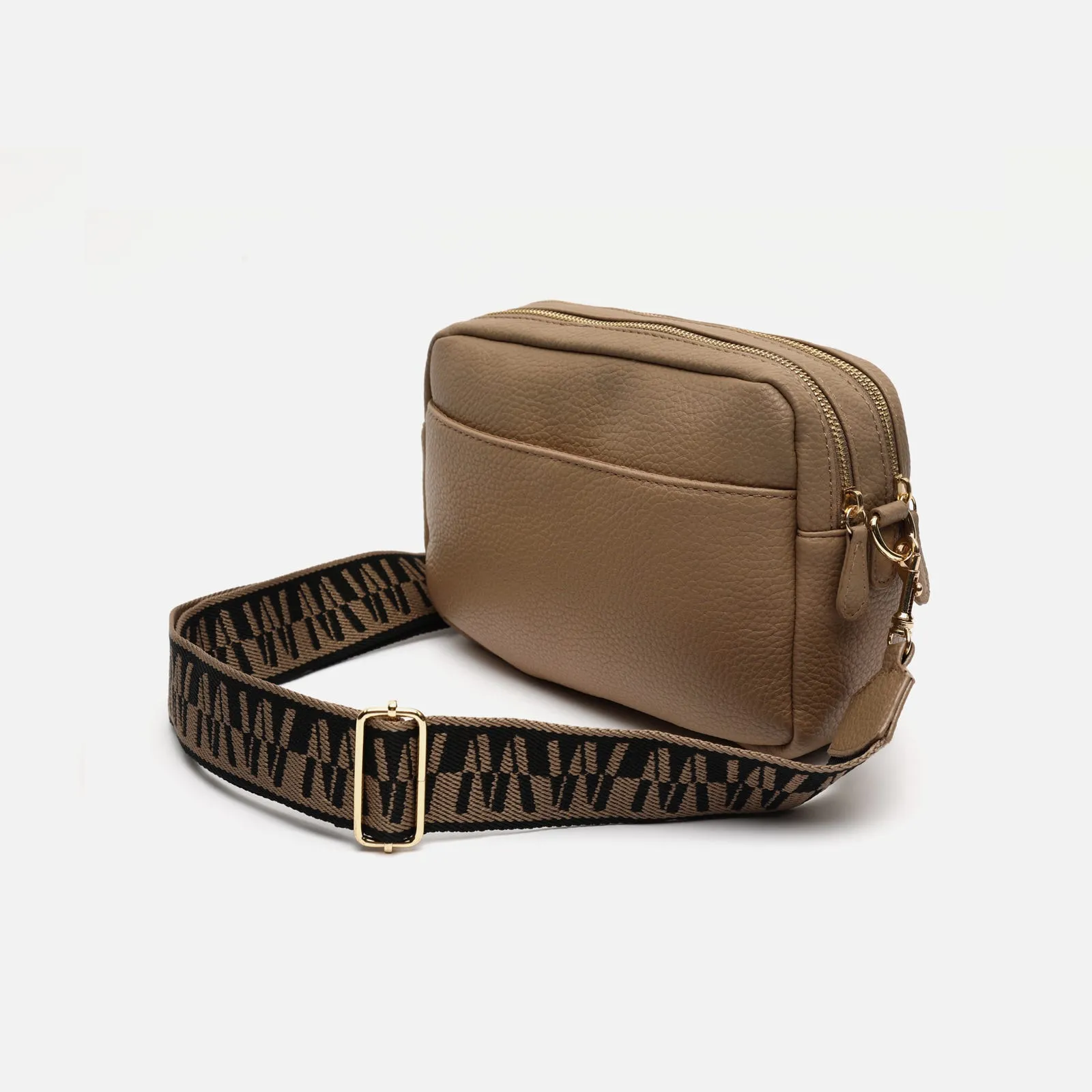 Galen bolso bandolera con doble cremallera