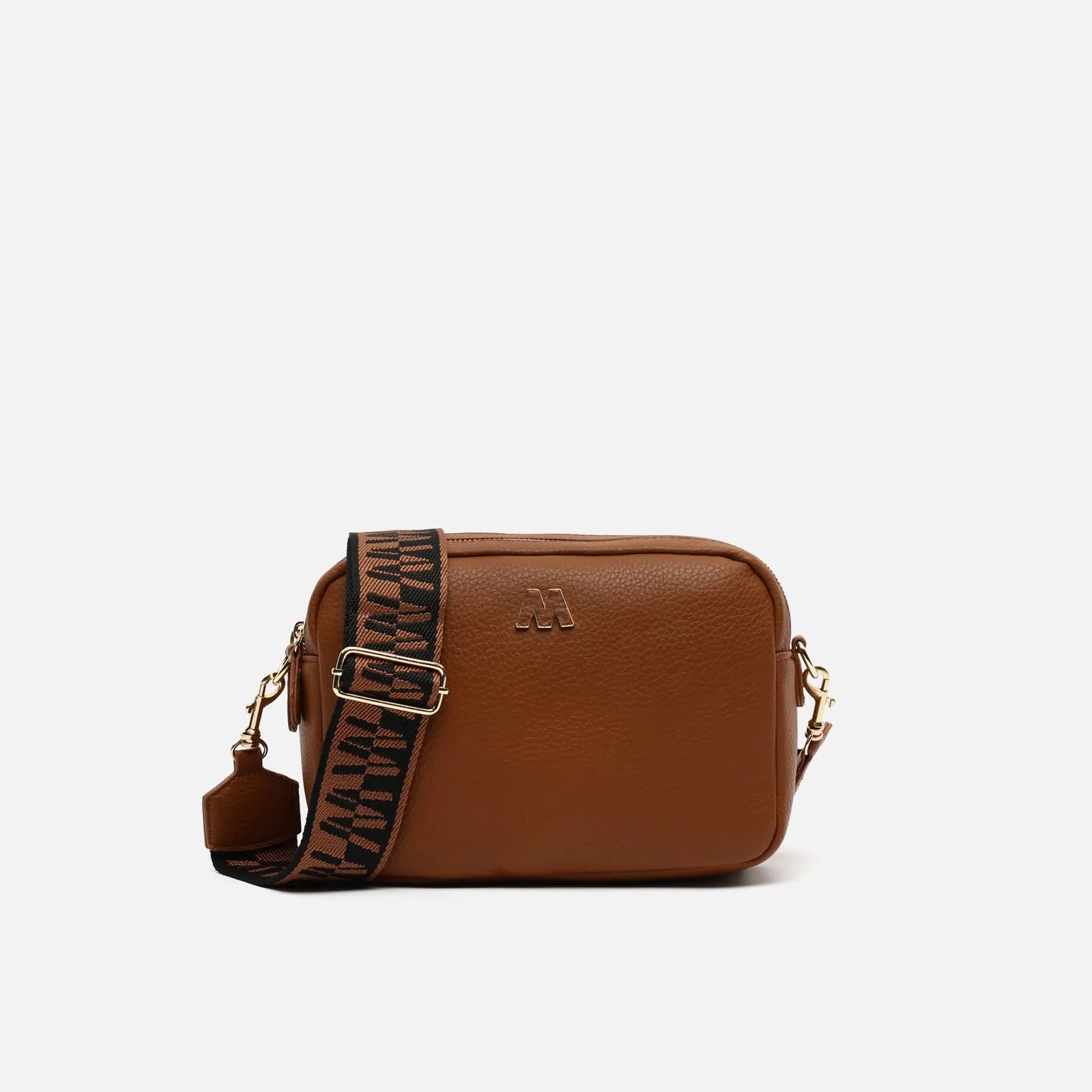 Galen bolso bandolera con doble cremallera