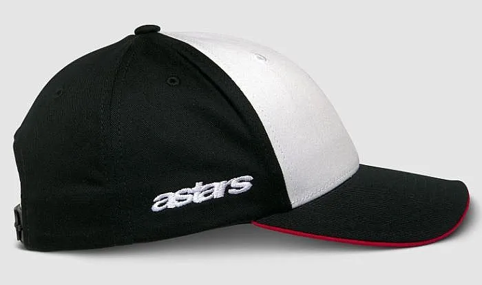 GORRA CON VISERA ALPINESTARS SESSIONIZED  WHITE/BLACK/RED  MEN´S