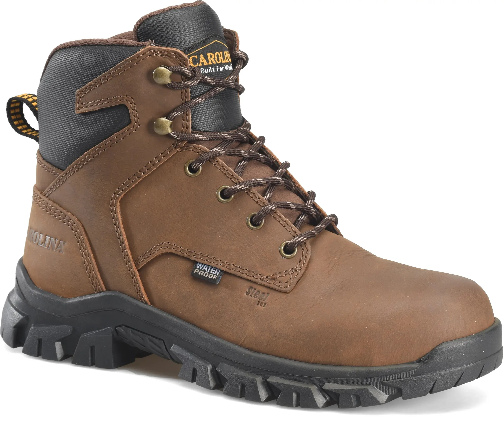 Gruntz Mens 6" Waterproof Steel Toe Work Boot