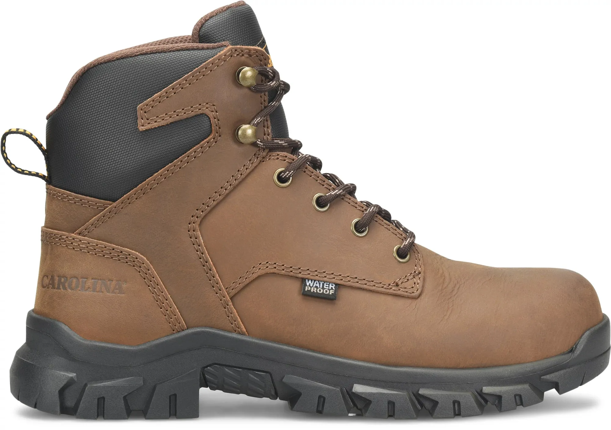 Gruntz Mens 6" Waterproof Steel Toe Work Boot
