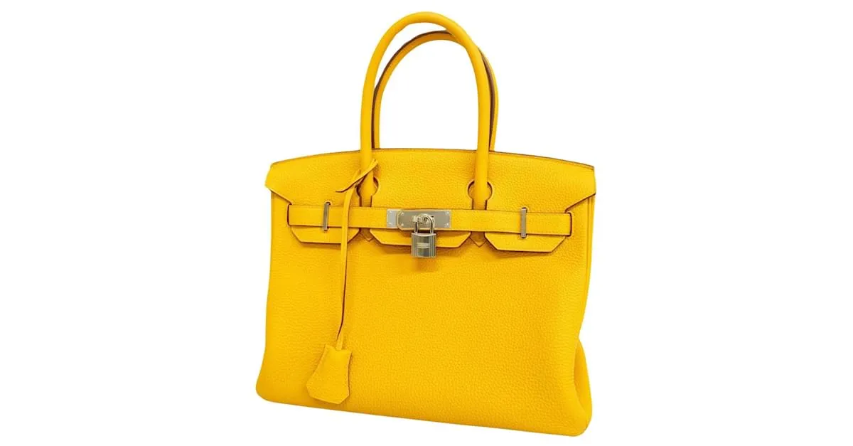 Hermès Birkin 30 Plata 
