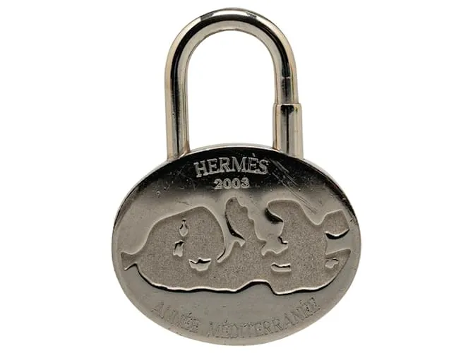 Hermès Cadenas Plata 