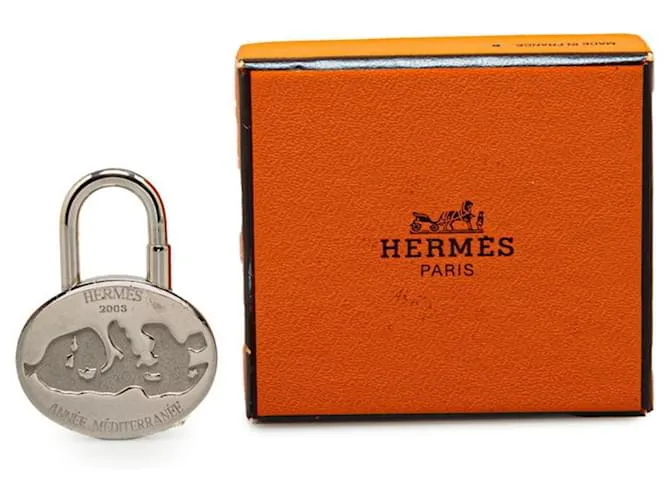 Hermès Cadenas Plata 
