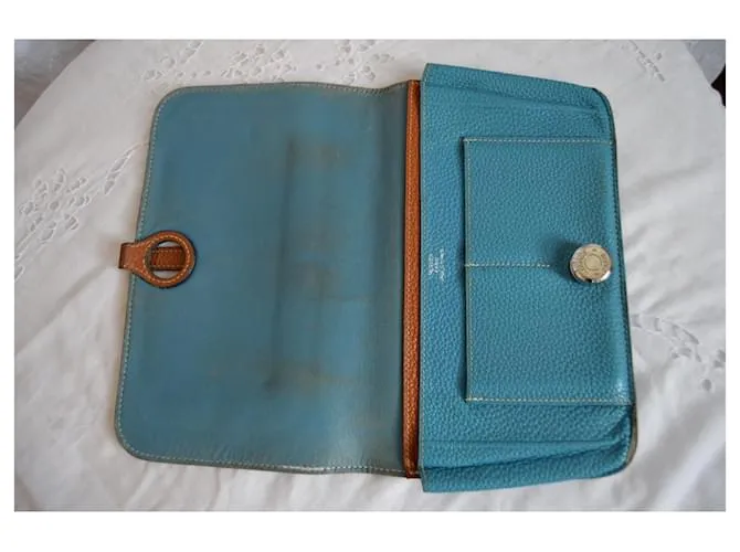 Hermès Dogon Azul 