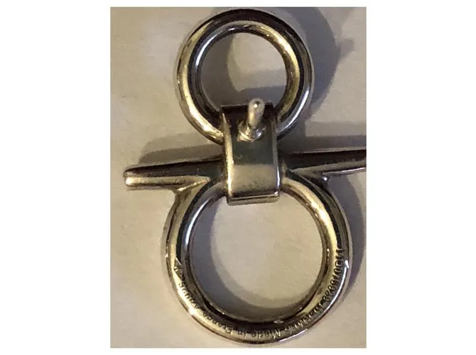 Hermès Palabras de brida Plata 