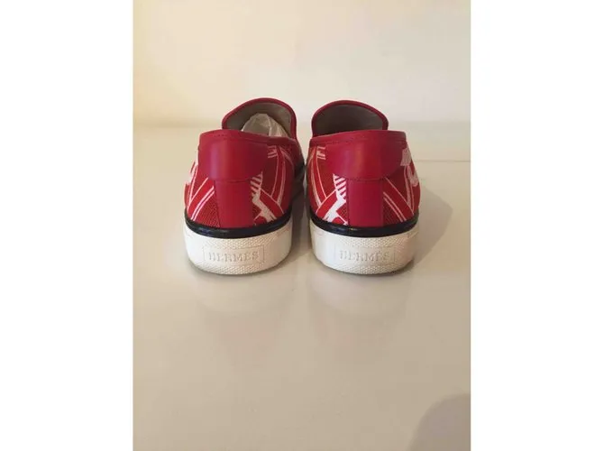 Hermès zapatillas Roja 