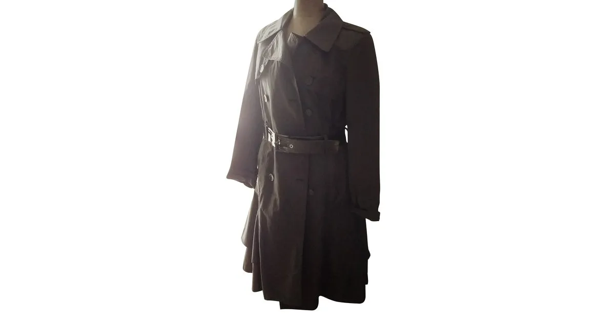 Jean Paul Gaultier Gabardinas Negro 