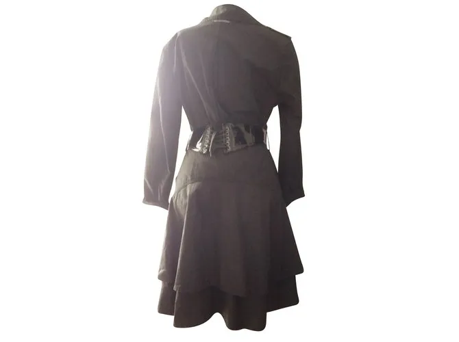 Jean Paul Gaultier Gabardinas Negro 