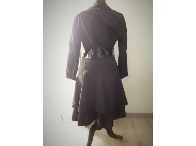 Jean Paul Gaultier Gabardinas Negro 