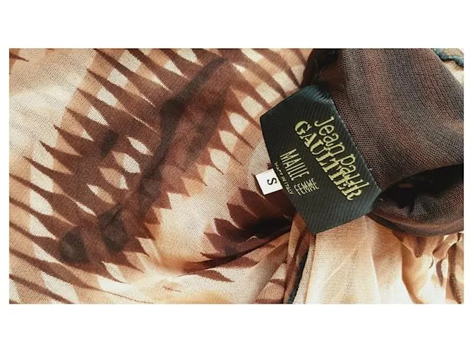 Jean Paul Gaultier Tops Castaño 