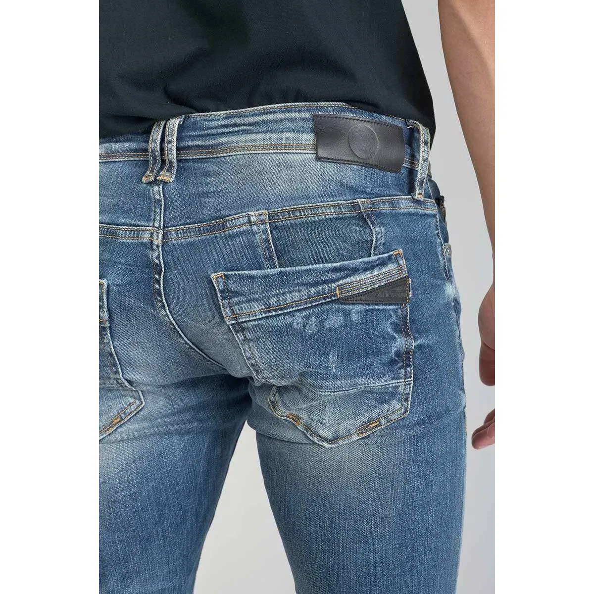 Jeans adjusted elástica 700/11, largo 34