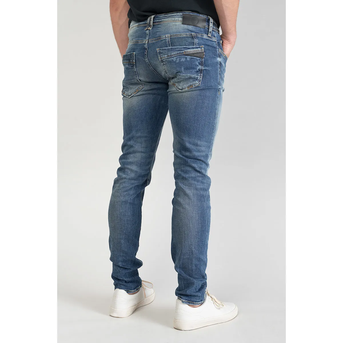 Jeans adjusted elástica 700/11, largo 34