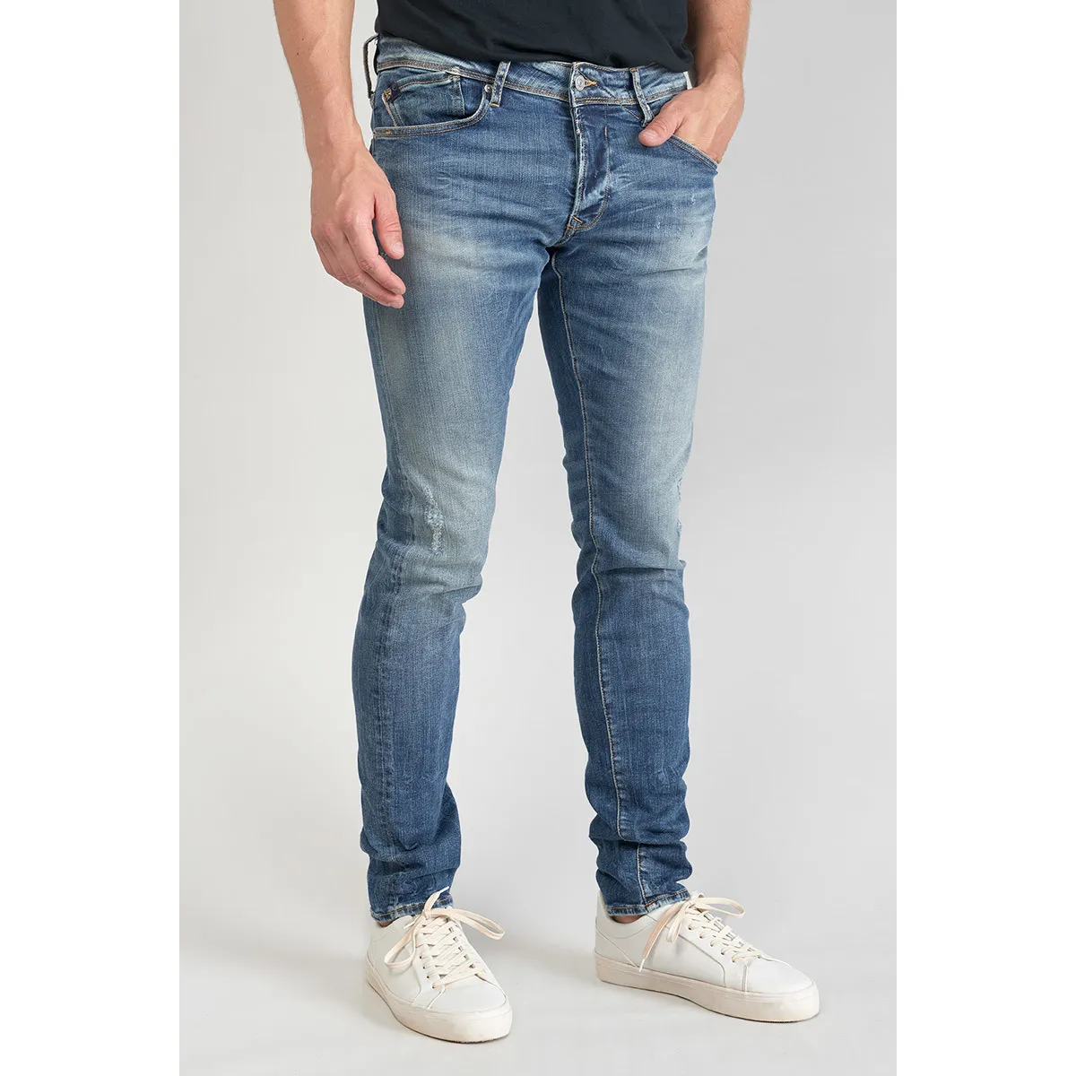 Jeans adjusted elástica 700/11, largo 34