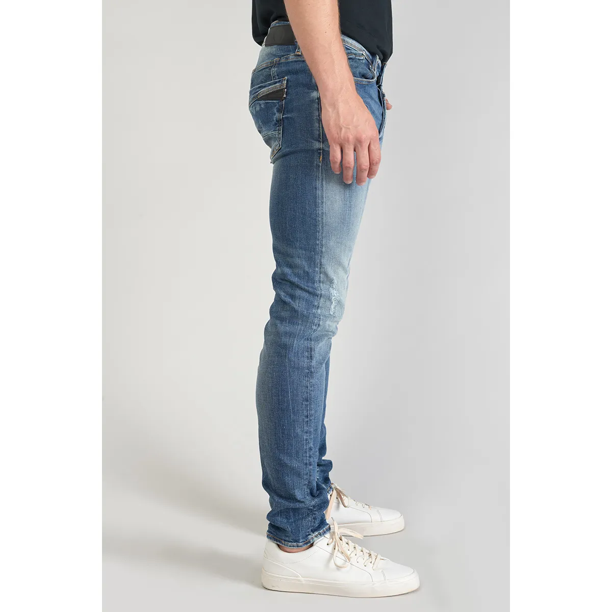Jeans adjusted elástica 700/11, largo 34