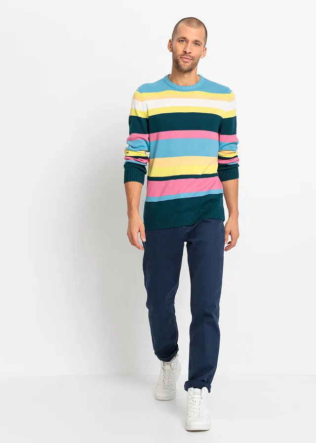 Jersey Multicolor de rayas horizontales