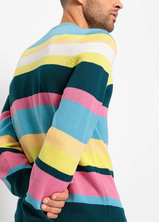 Jersey Multicolor de rayas horizontales