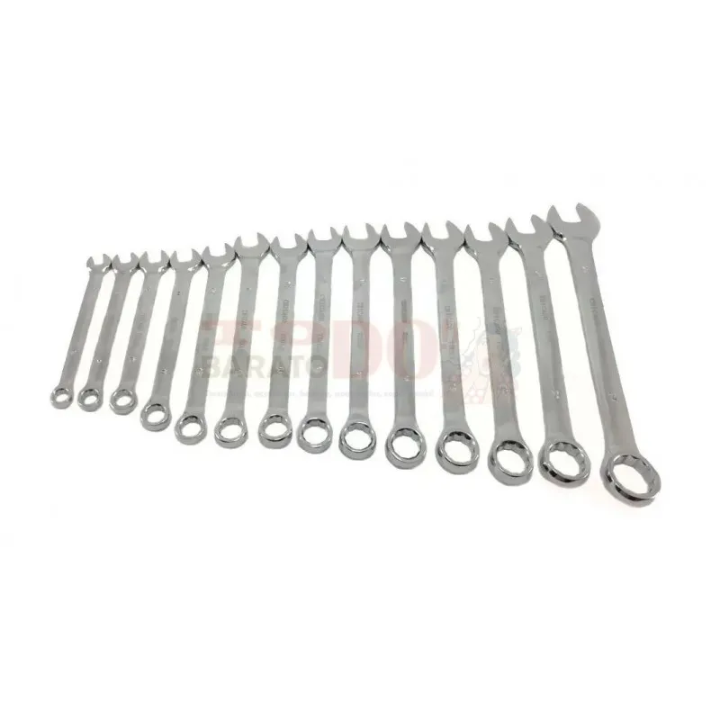 JUEGO DE LLAVES MIXTAS 14PCS DE 824MM CHICAGO PROFESIONAL