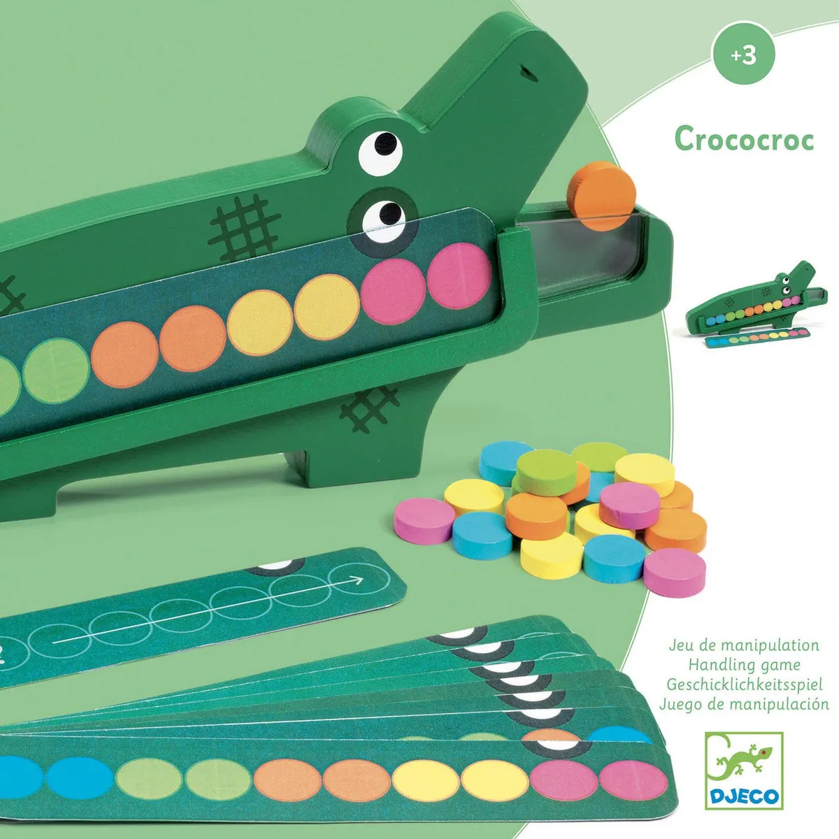 Juego educativo Crococroc · DJECO