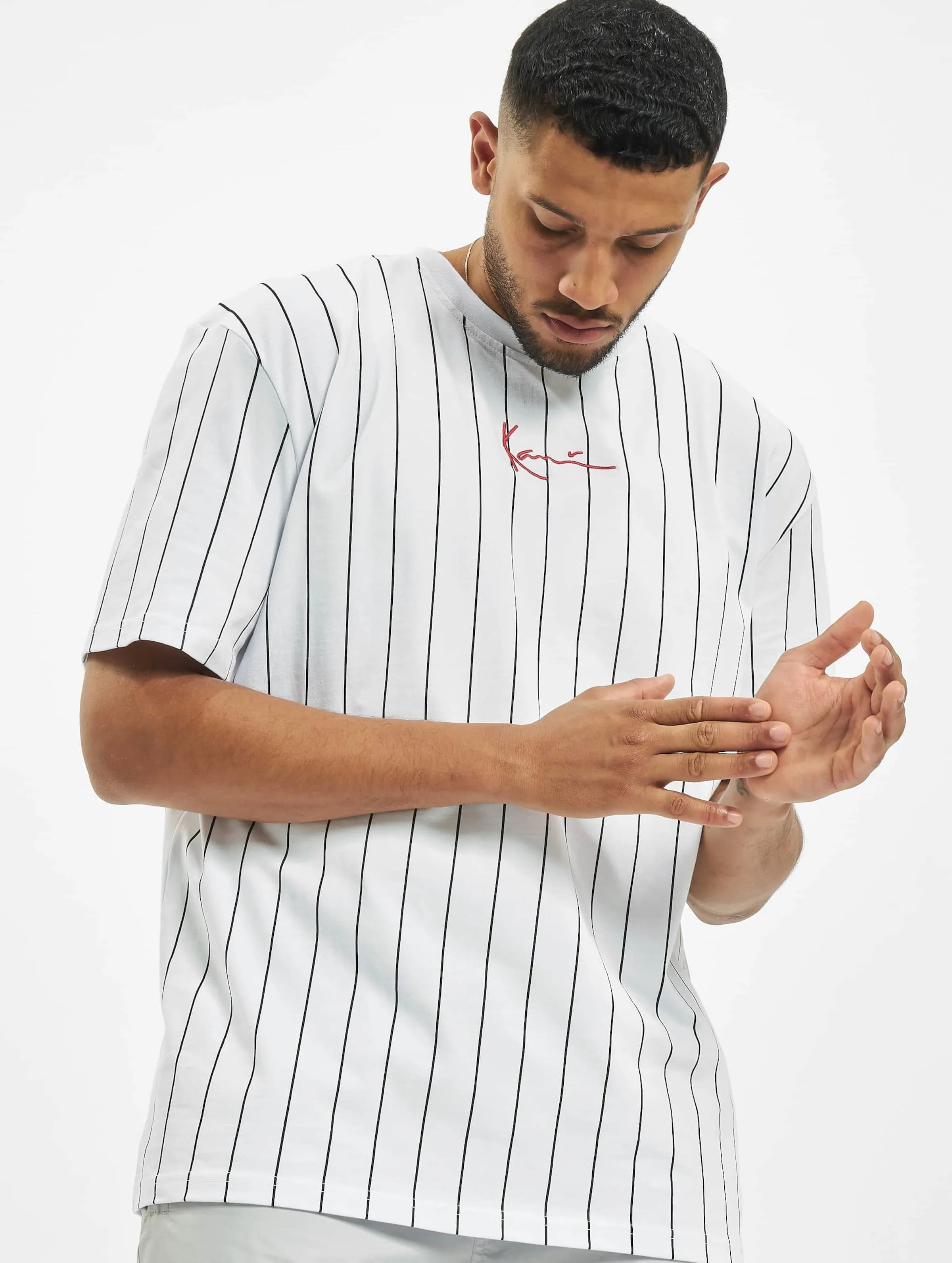 Karl Kani Small Signature Pinstripe