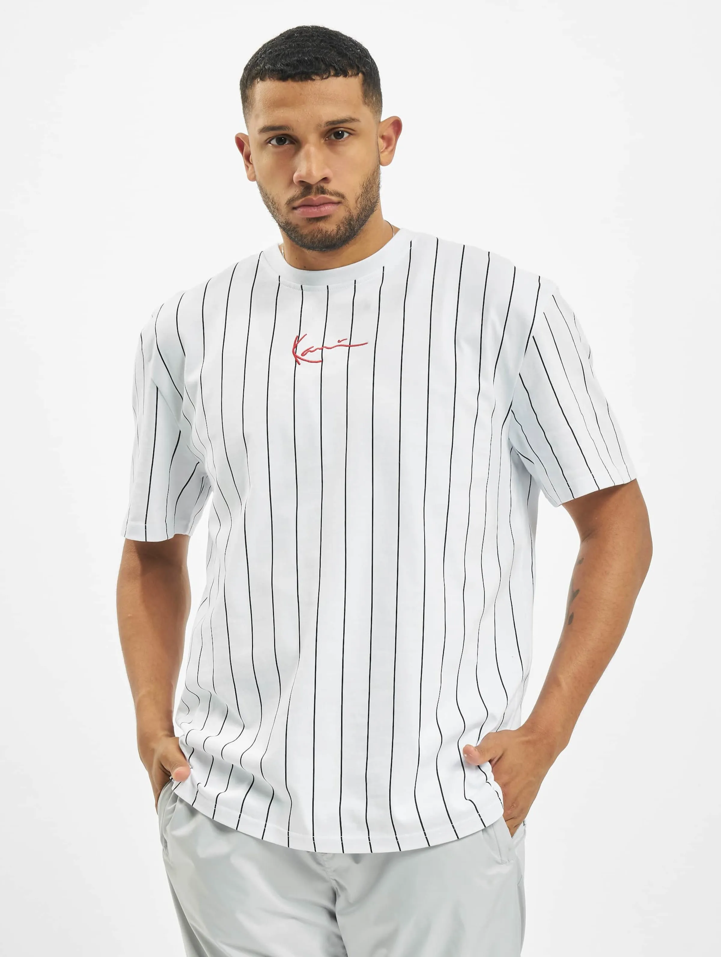 Karl Kani Small Signature Pinstripe