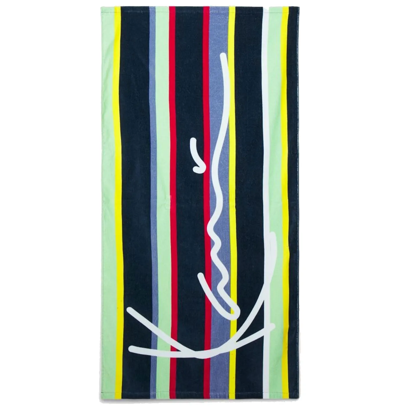 KARL KANI TOALLA SIGNATURE STRIPE TOWEL MULTICOLOR