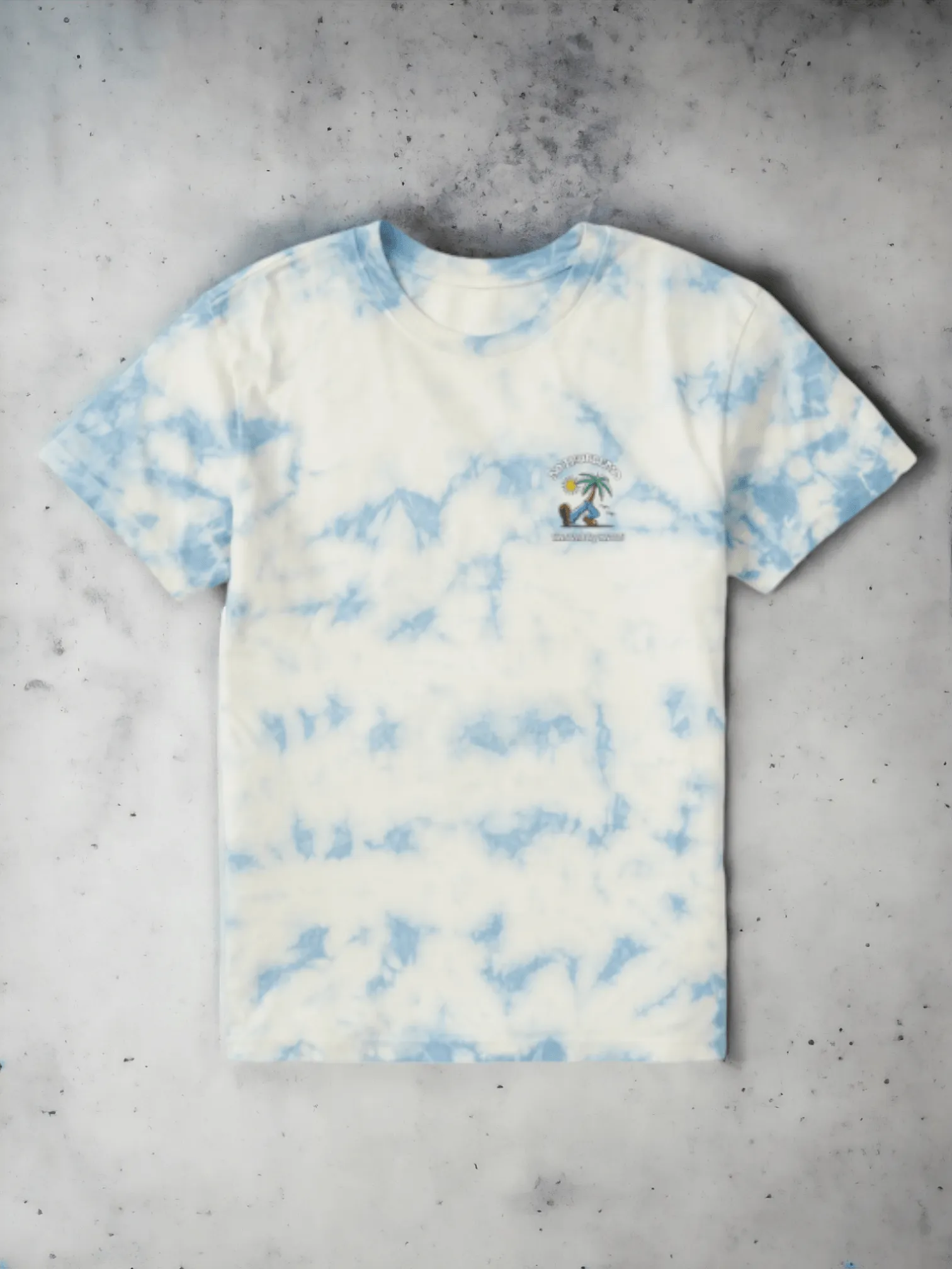 Katin USA – Camiseta Set blue tie dye
