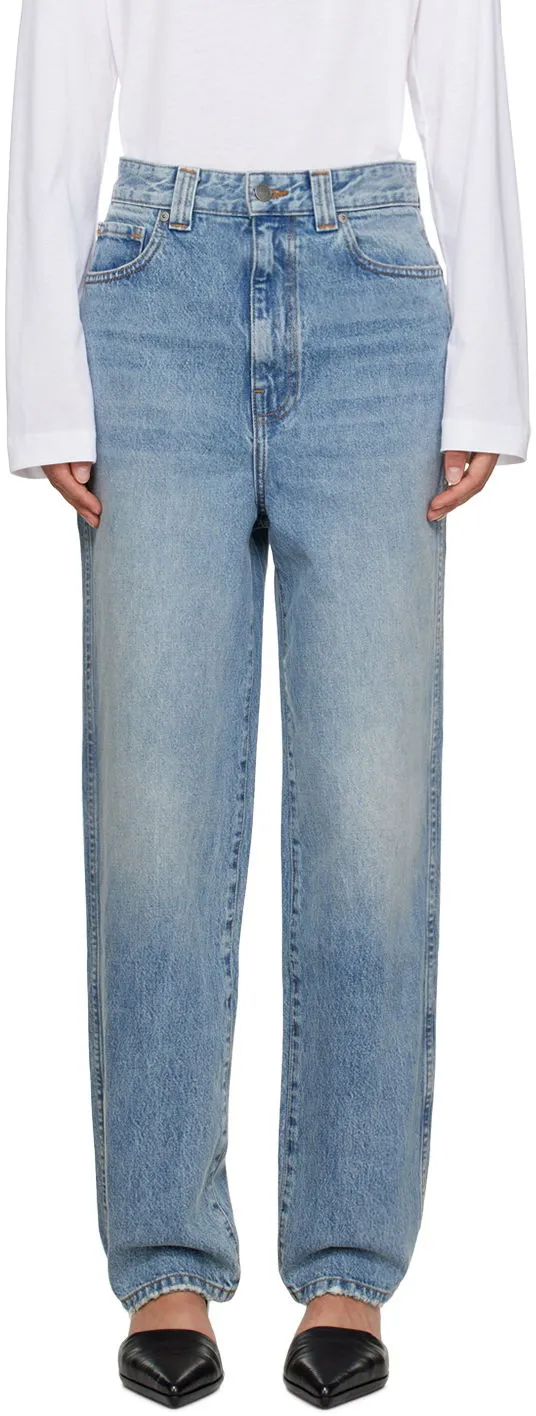 Khaite Blue 'The Martin' Jeans